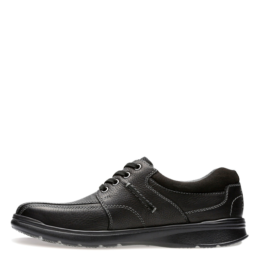 Men's Clarks Cotrell Walk Oxford BLACK LEATHER 26119725