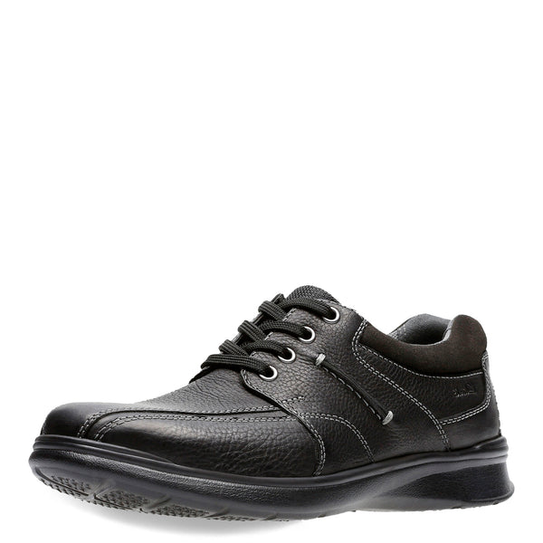 Clarks Mens Oxford Black Leather shoe ? 8 Wide - new in box Clarks Mens Oxford Black Leather casual Work Shoes Size 8.5  main image 4