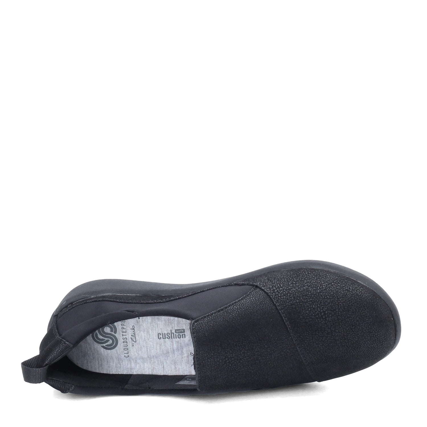 Peltz Shoes  Women's Clarks Sillian Paz Slip-On BLACK 26120931