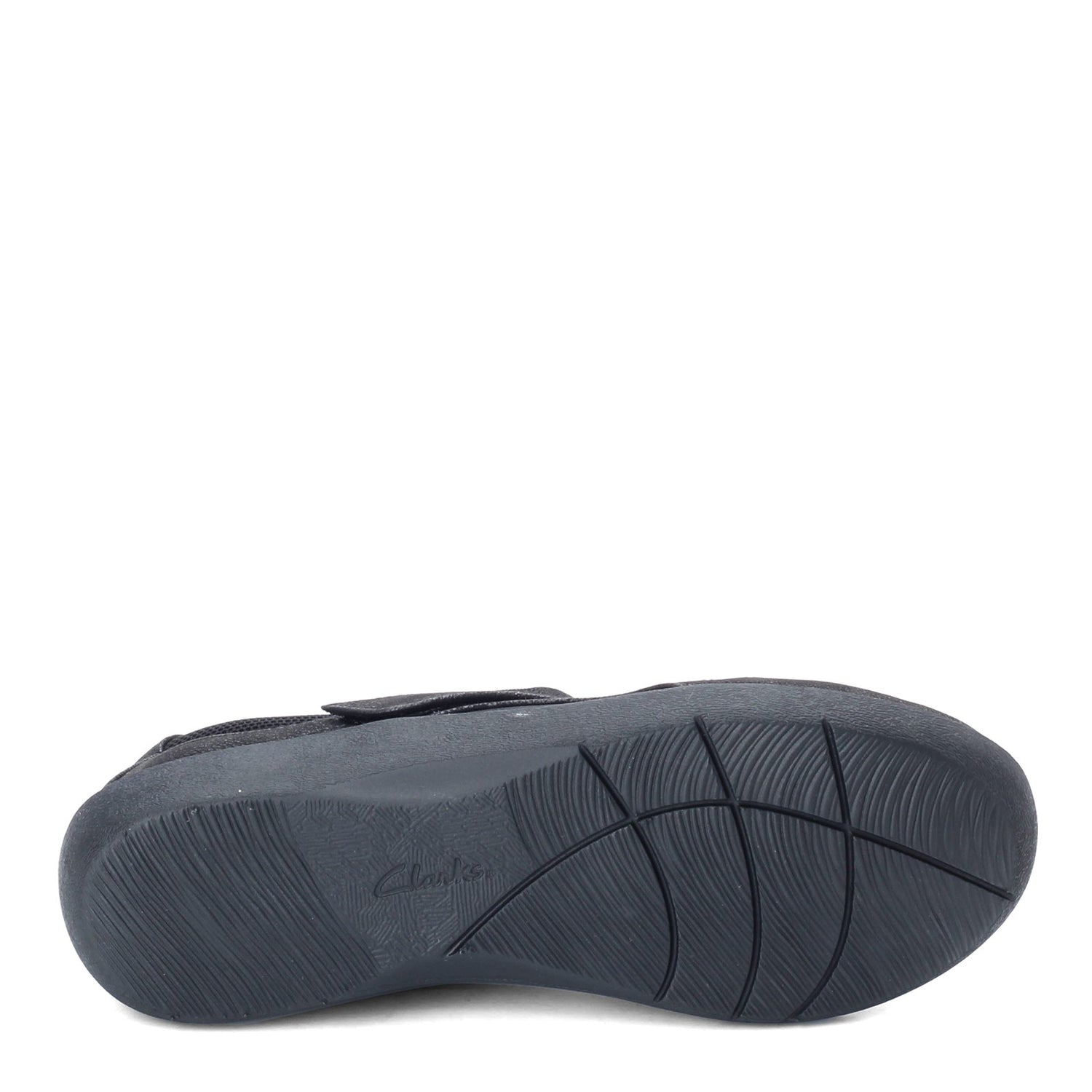 Peltz Shoes  Women's Clarks Sillian Bella Slip-On BLACK 26121457