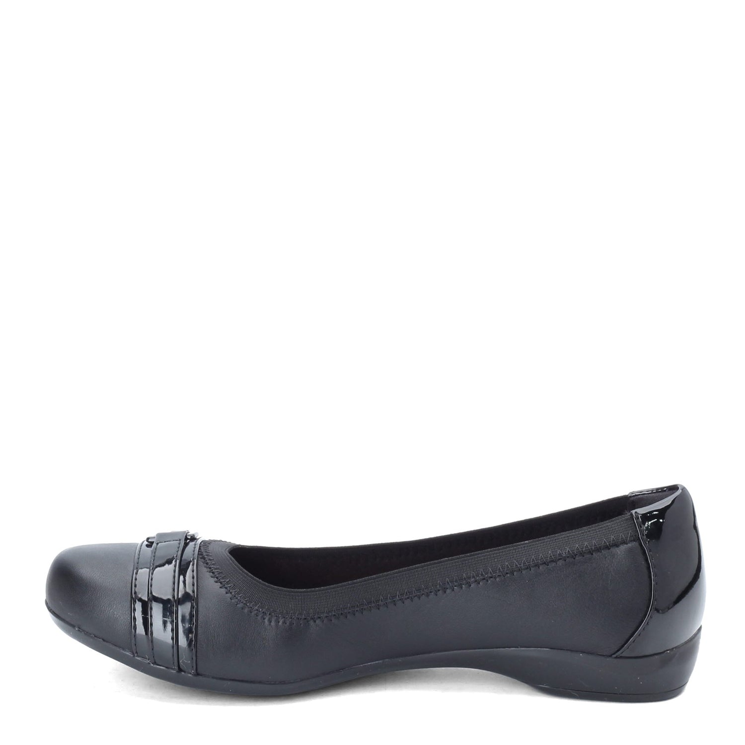 Peltz Shoes  Women's Clarks Kinzie Light Flat BLACK 26128599