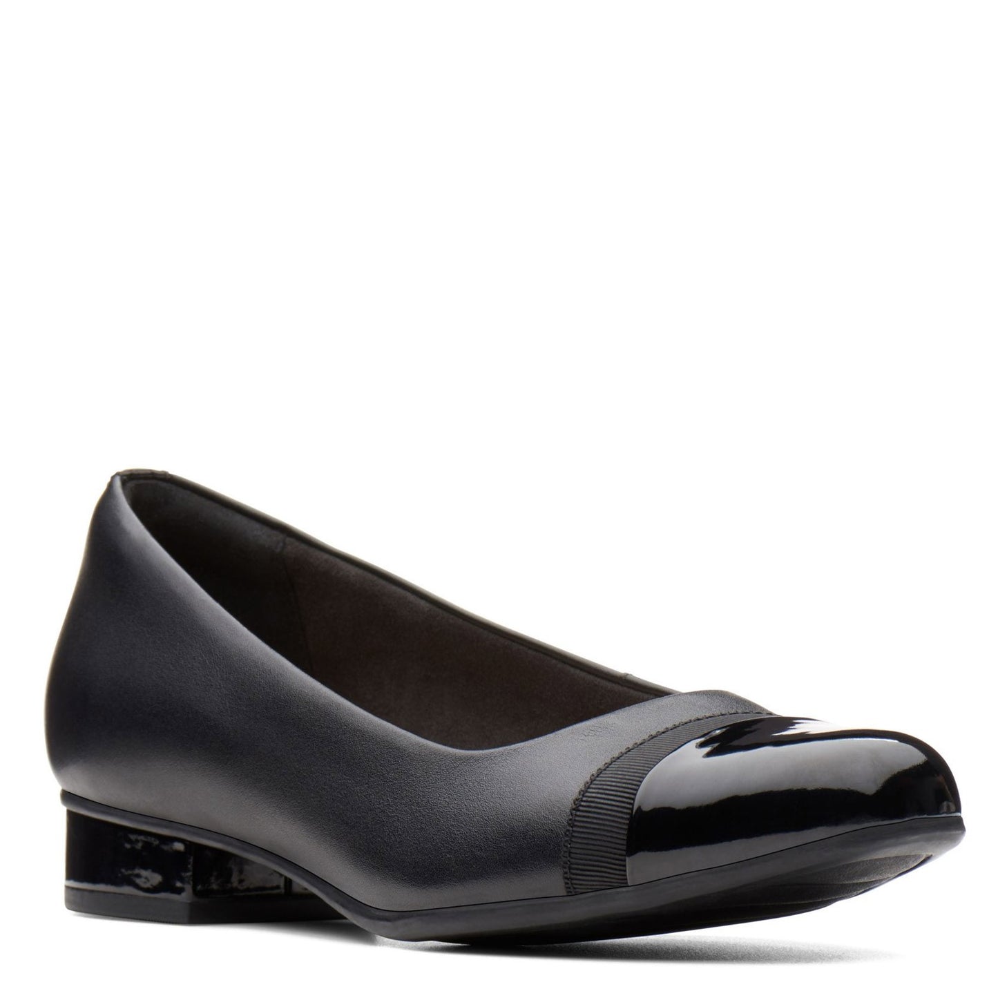 Peltz Shoes  Women's Clarks Juliet Monte Pump BLACK 26136864