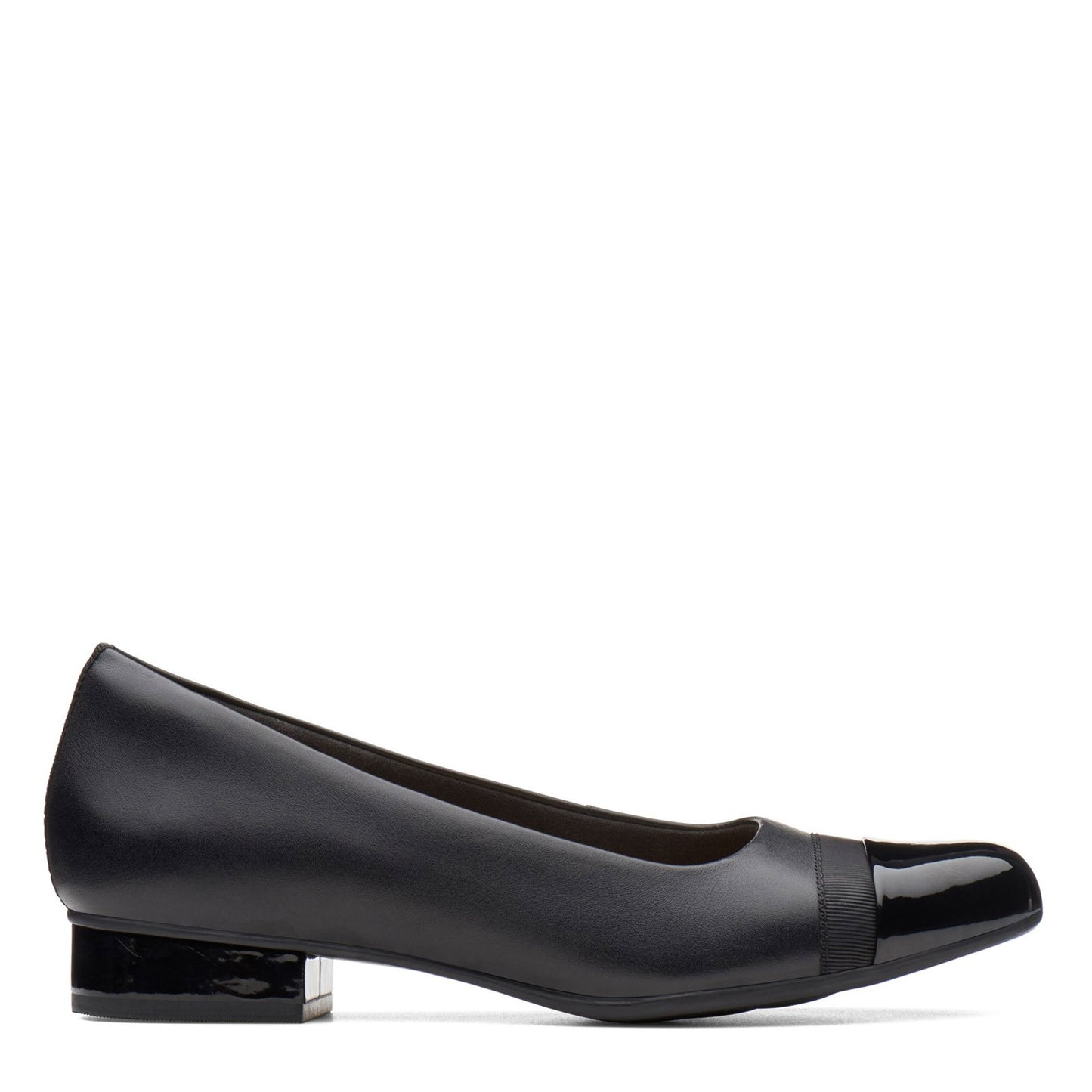 Peltz Shoes  Women's Clarks Juliet Monte Pump BLACK 26136864