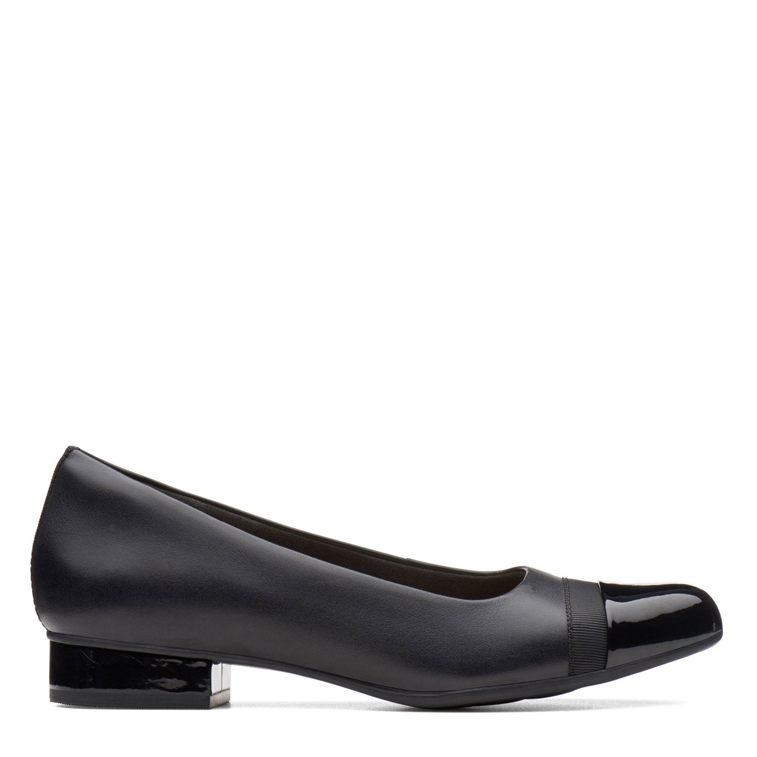 Peltz Shoes  Women's Clarks Juliet Monte Pump BLACK 26136864