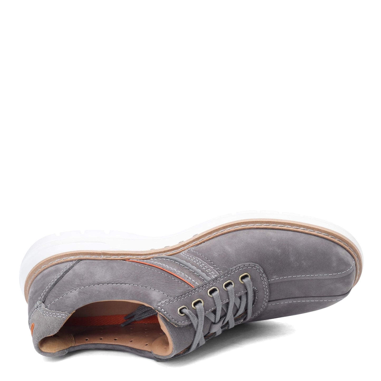 Peltz Shoes  Men's Clarks Un Ramble Go Oxford DARK GREY 26136969