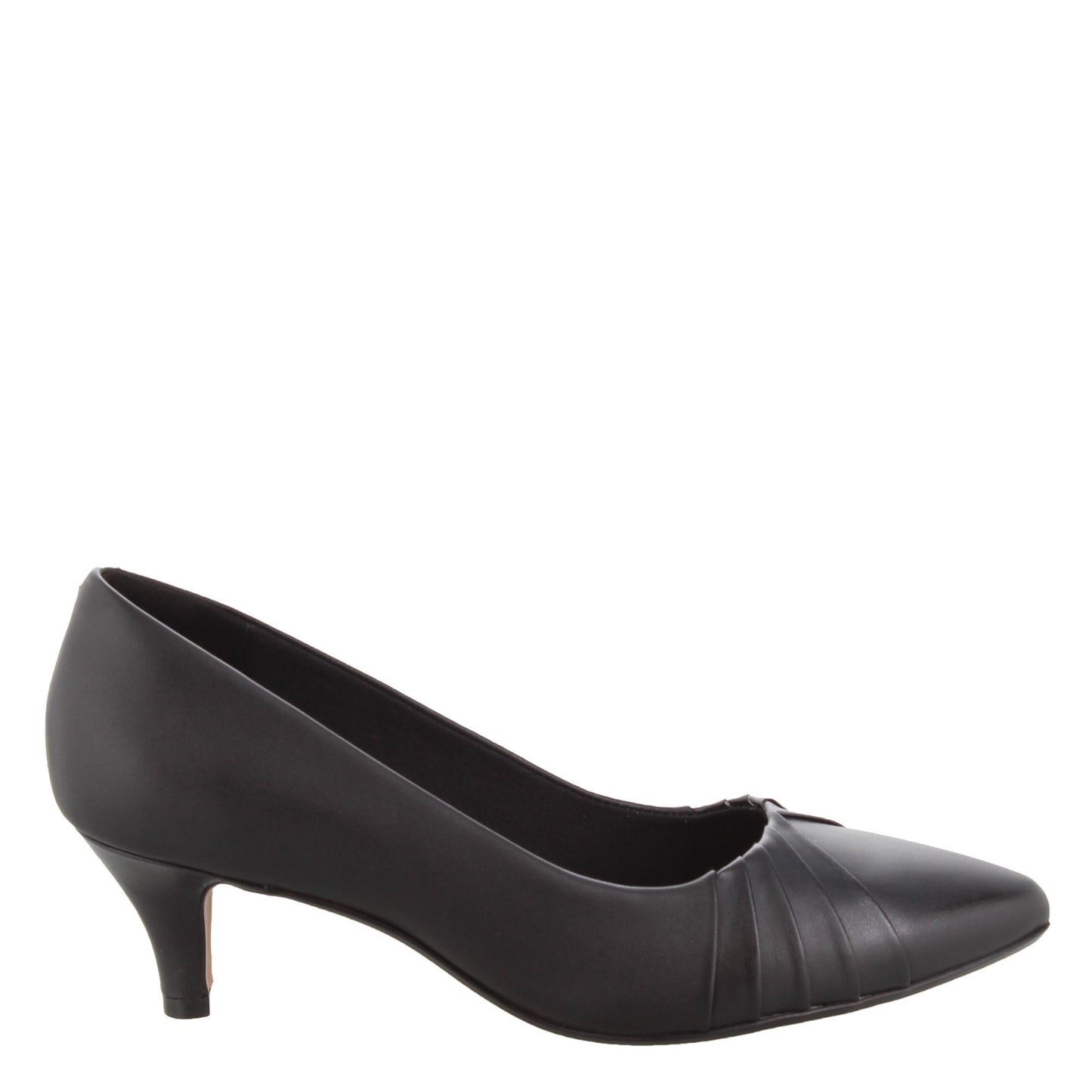 Peltz Shoes  Women's Clarks Linvale Crown Pumps BLACK 26143989