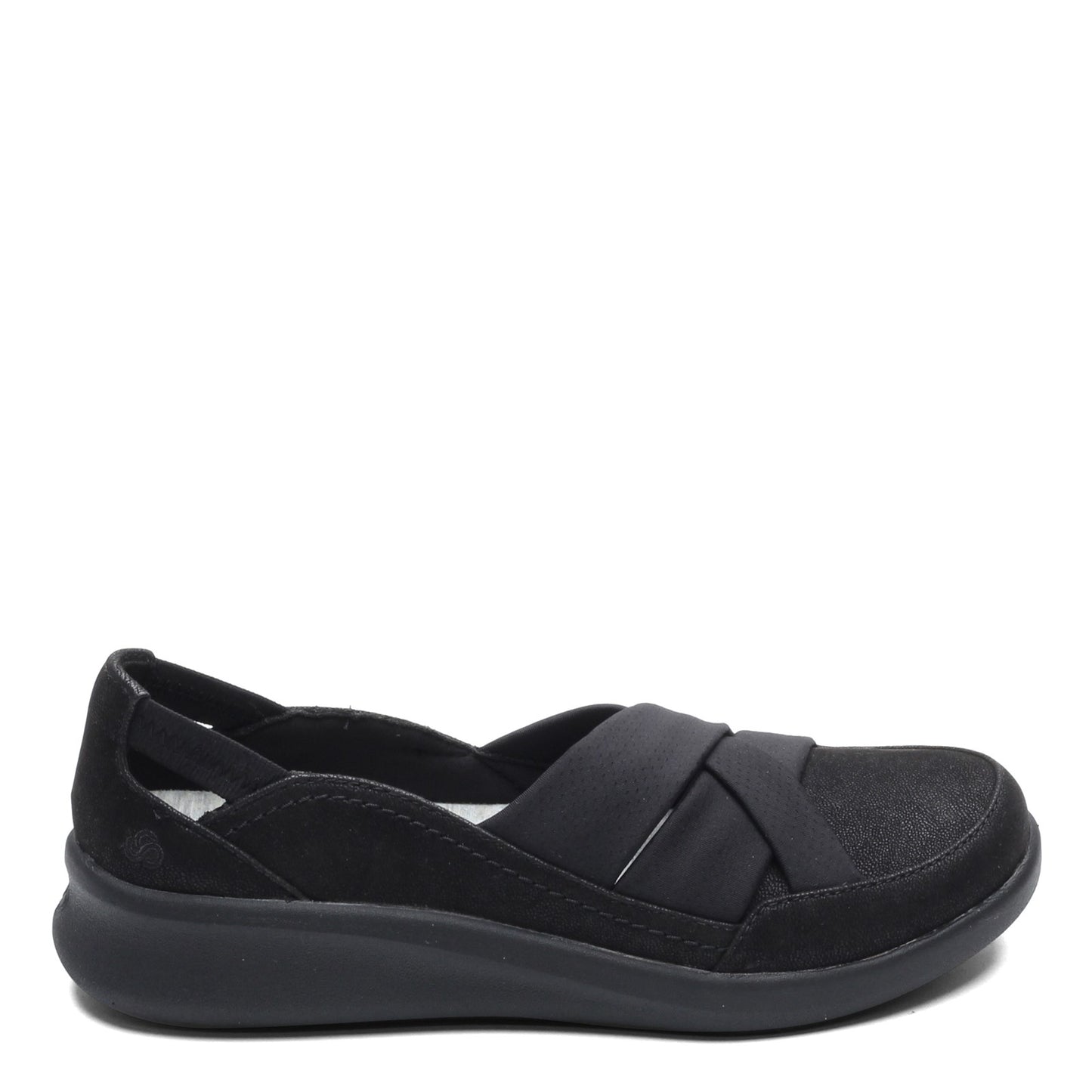 Peltz Shoes  Women's Clarks Sillian 2.0 Star Slip-On BLACK 26148549