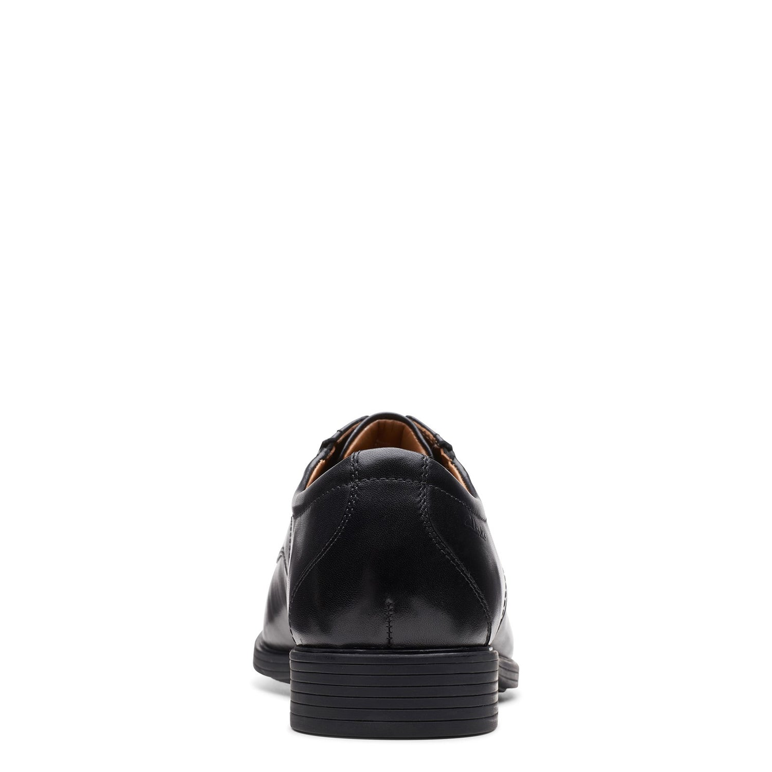 Peltz Shoes  Men's Clarks Whiddon Pace Oxford BLACK 26152909