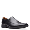 Peltz Shoes  Men's Clarks Whiddon Step Loafer BLACK 26152916