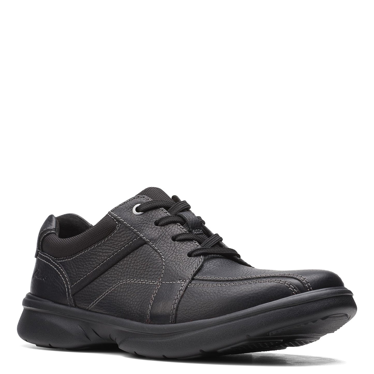 Peltz Shoes  Men's Clarks Bradley Walk Oxford BLACK 26153332