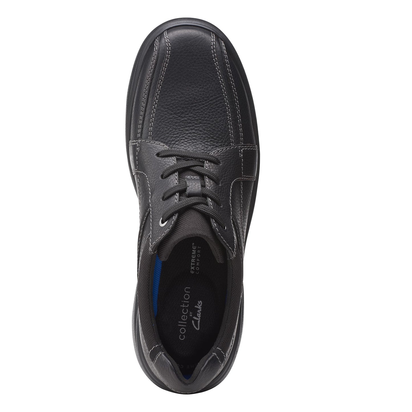 Peltz Shoes  Men's Clarks Bradley Walk Oxford BLACK 26153332
