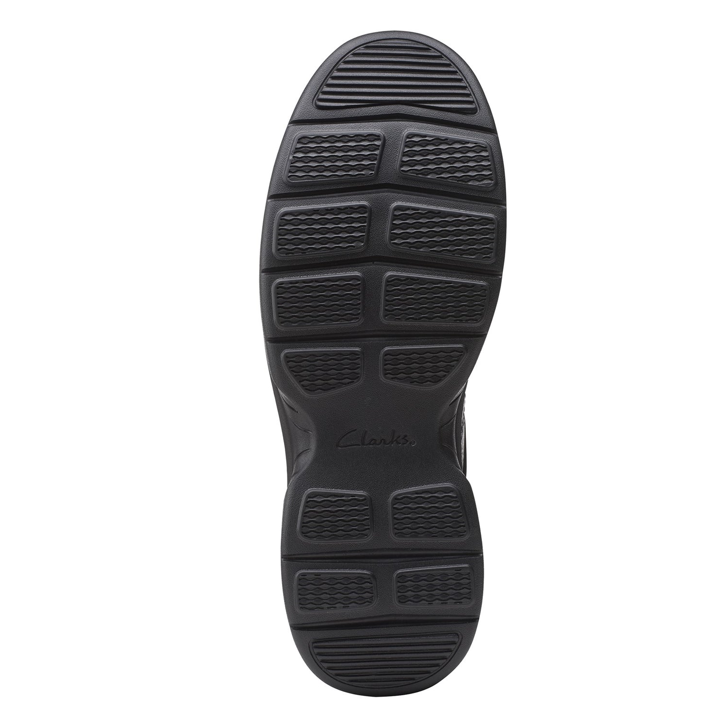Peltz Shoes  Men's Clarks Bradley Walk Oxford BLACK 26153332