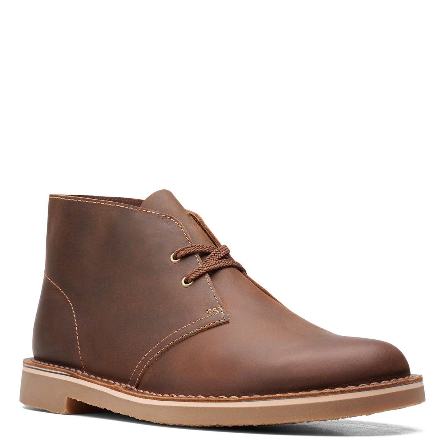 Peltz Shoes  Men's Clarks Bushacre 3 Chukka Boot BEESWAX 26153528