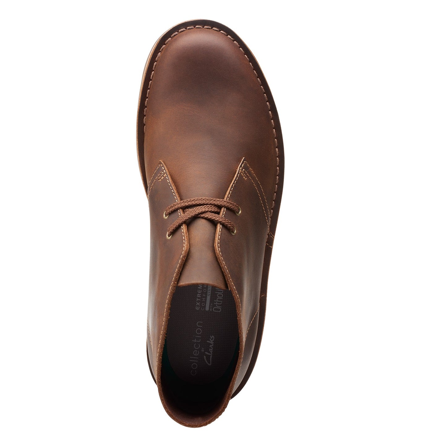 Peltz Shoes  Men's Clarks Bushacre 3 Chukka Boot BEESWAX 26153528