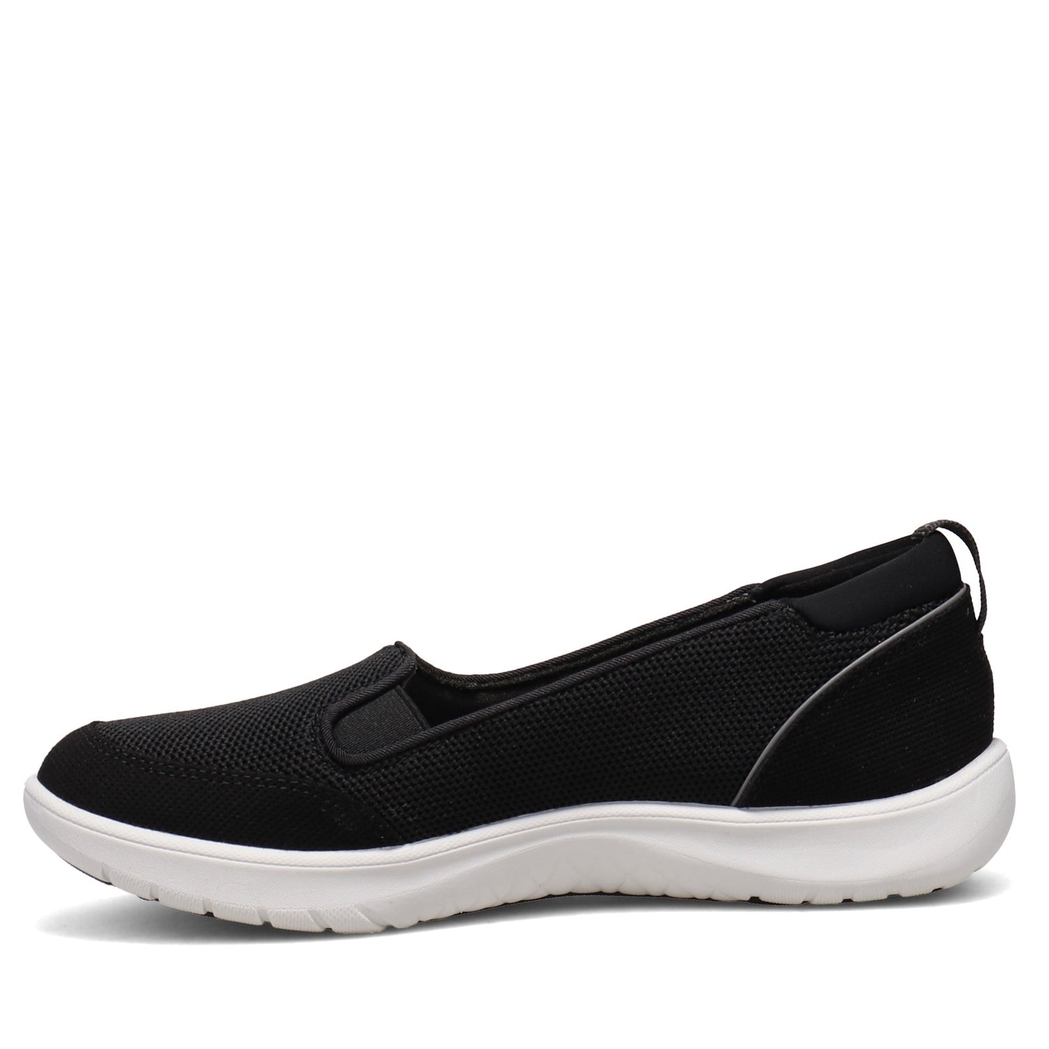 Peltz Shoes  Women's Clarks Adella Blush Slip-On BLACK 26156319