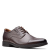Peltz Shoes  Men's Clarks Whiddon Cap Toe Oxford DARK BROWN 26156672