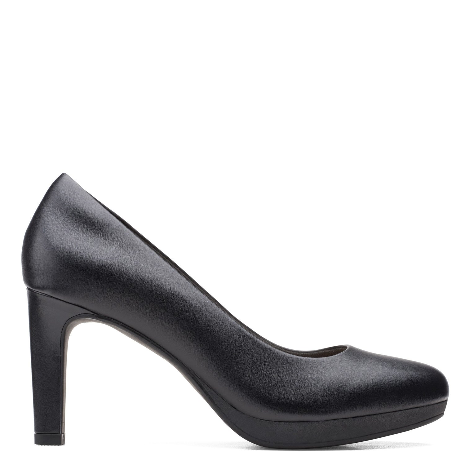 Peltz Shoes  Women's Clarks Ambyr Joy Pump BLACK LEATHER 26157764