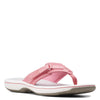 Peltz Shoes  Women's Clarks Breeze Sea Sandal PINK 26158709