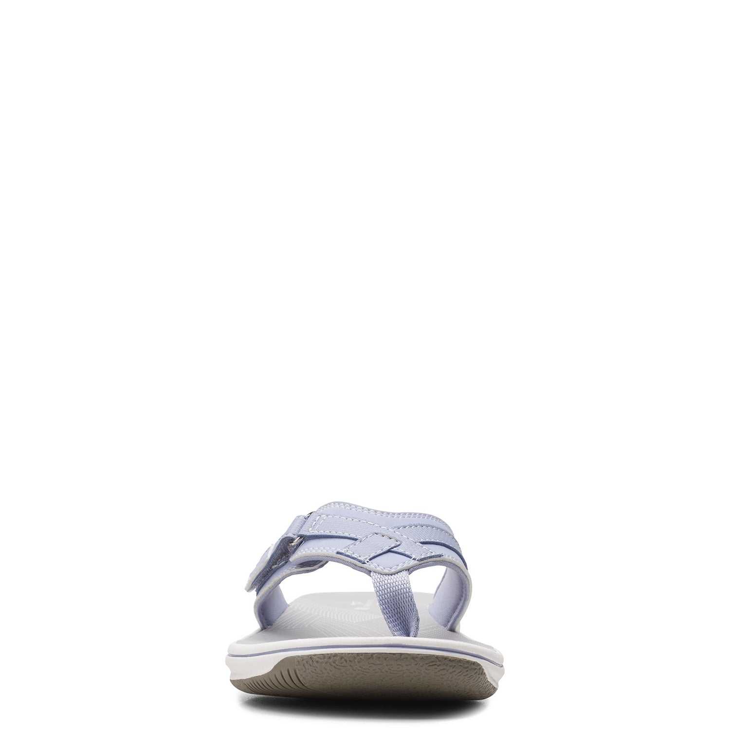 Peltz Shoes  Women's Clarks Breeze Sea Sandal LAVENDER 26158712