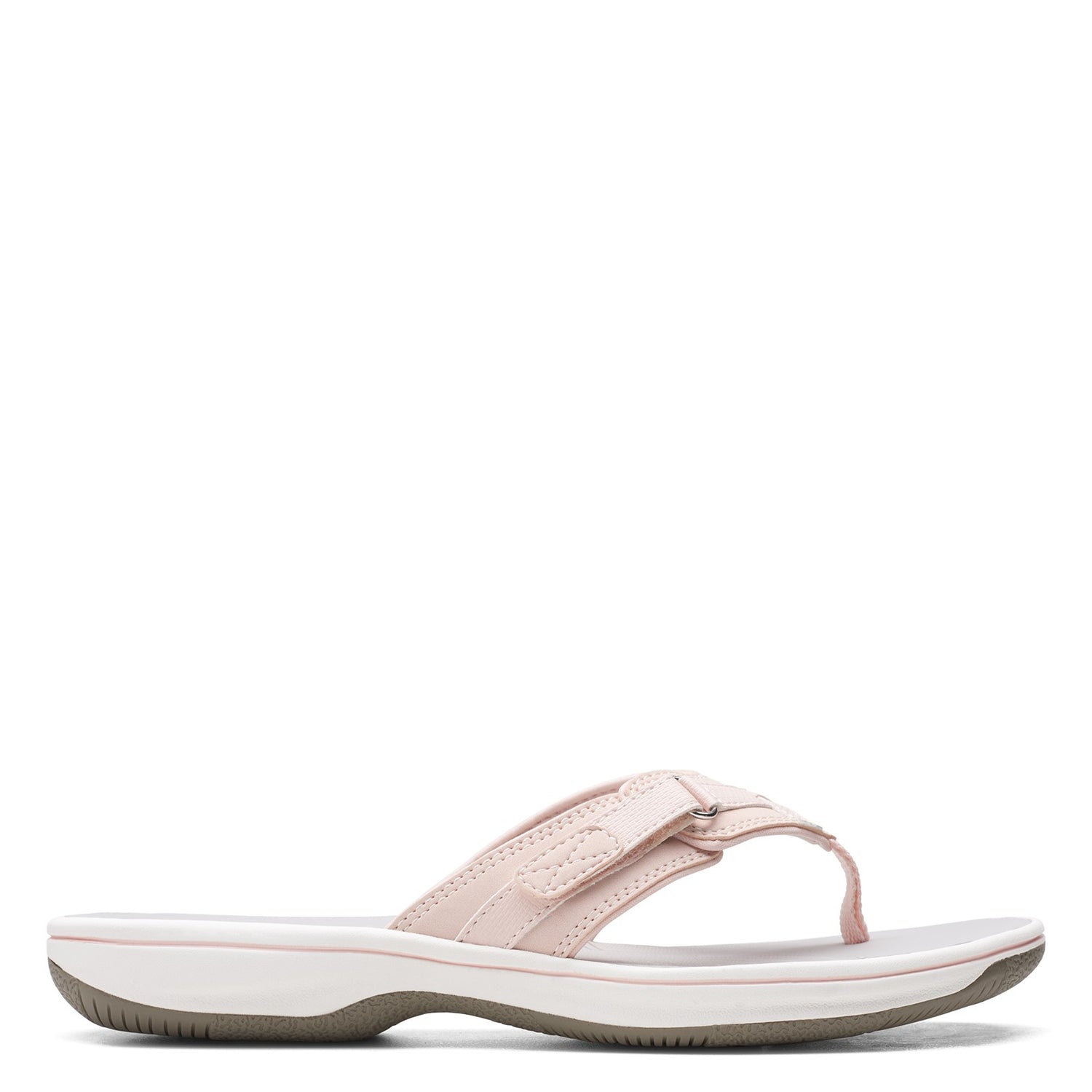 Peltz Shoes  Women's Clarks Breeze Sea Sandal BLUSH 26158717