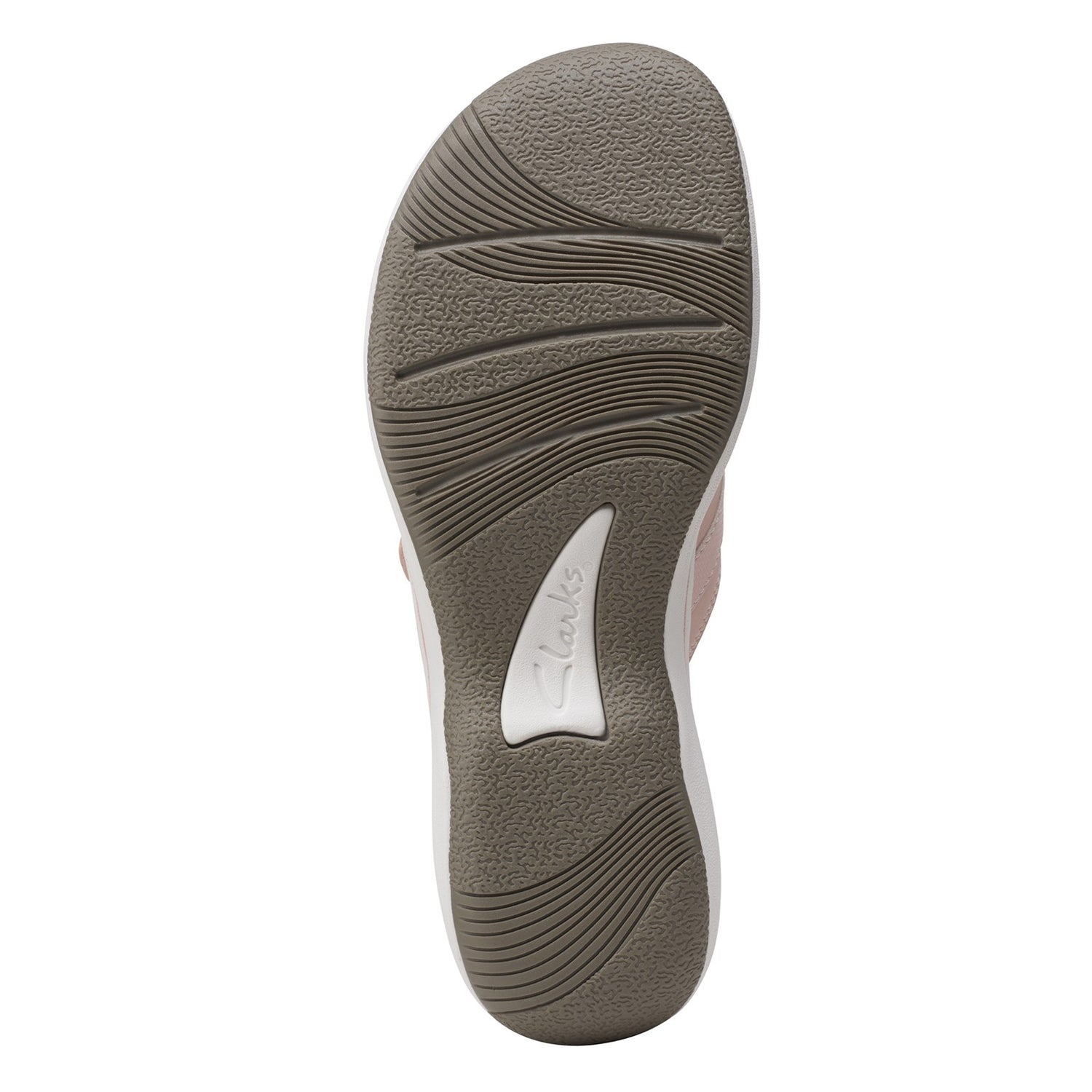 Peltz Shoes  Women's Clarks Breeze Sea Sandal BLUSH 26158717
