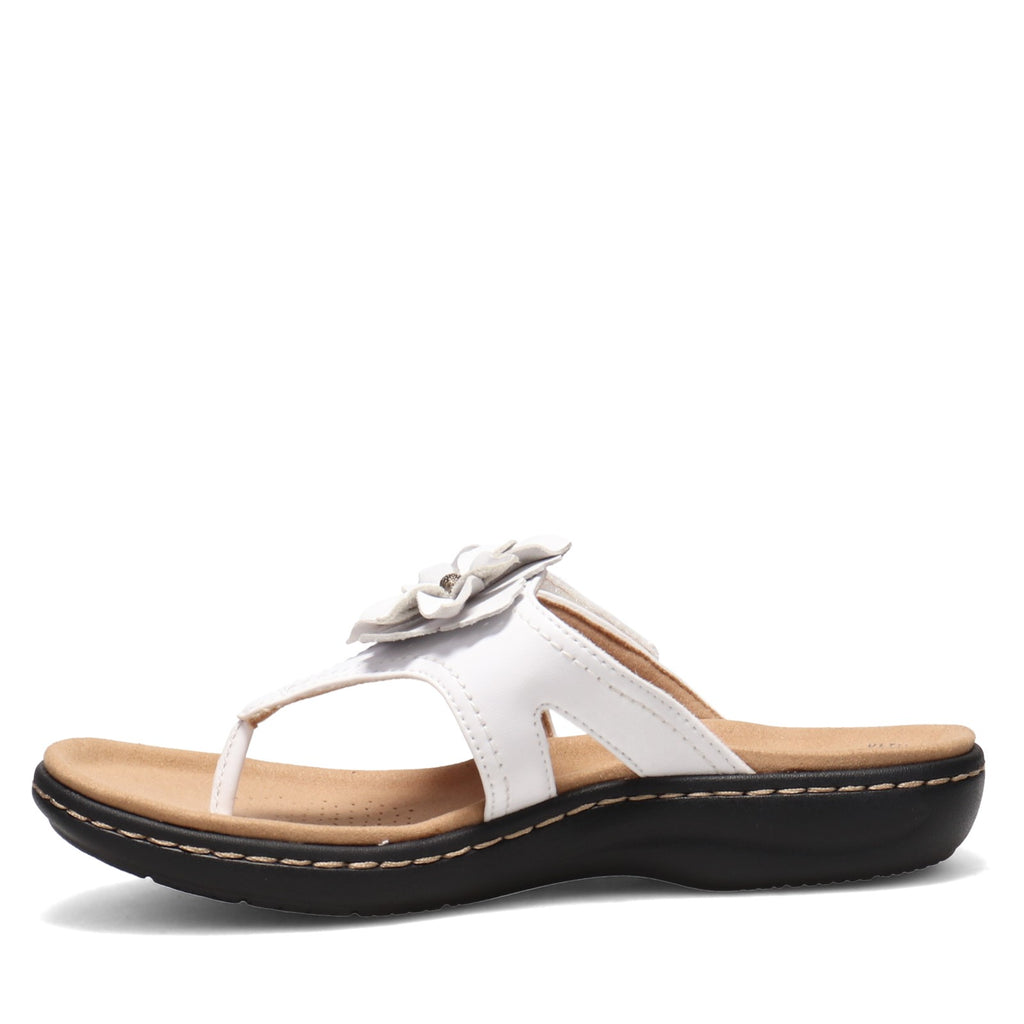 Women's Clarks Laurieann Gema Sandal WHITE 26159318