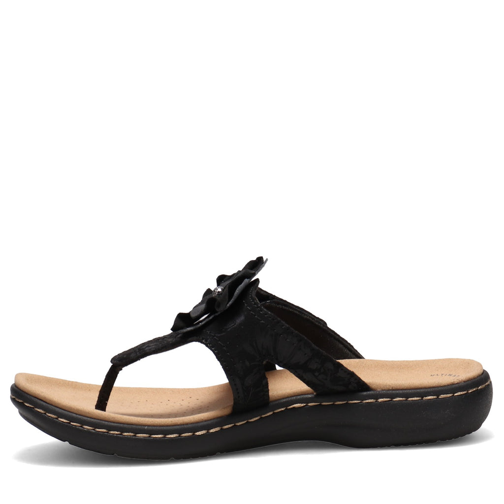 Women's Clarks Laurieann Gema Sandal BLACK 26159326