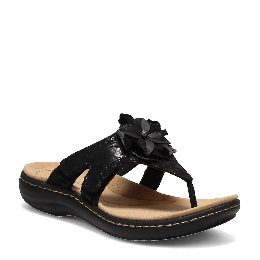 Women's Clarks Laurieann Gema Sandal BLACK 26159326