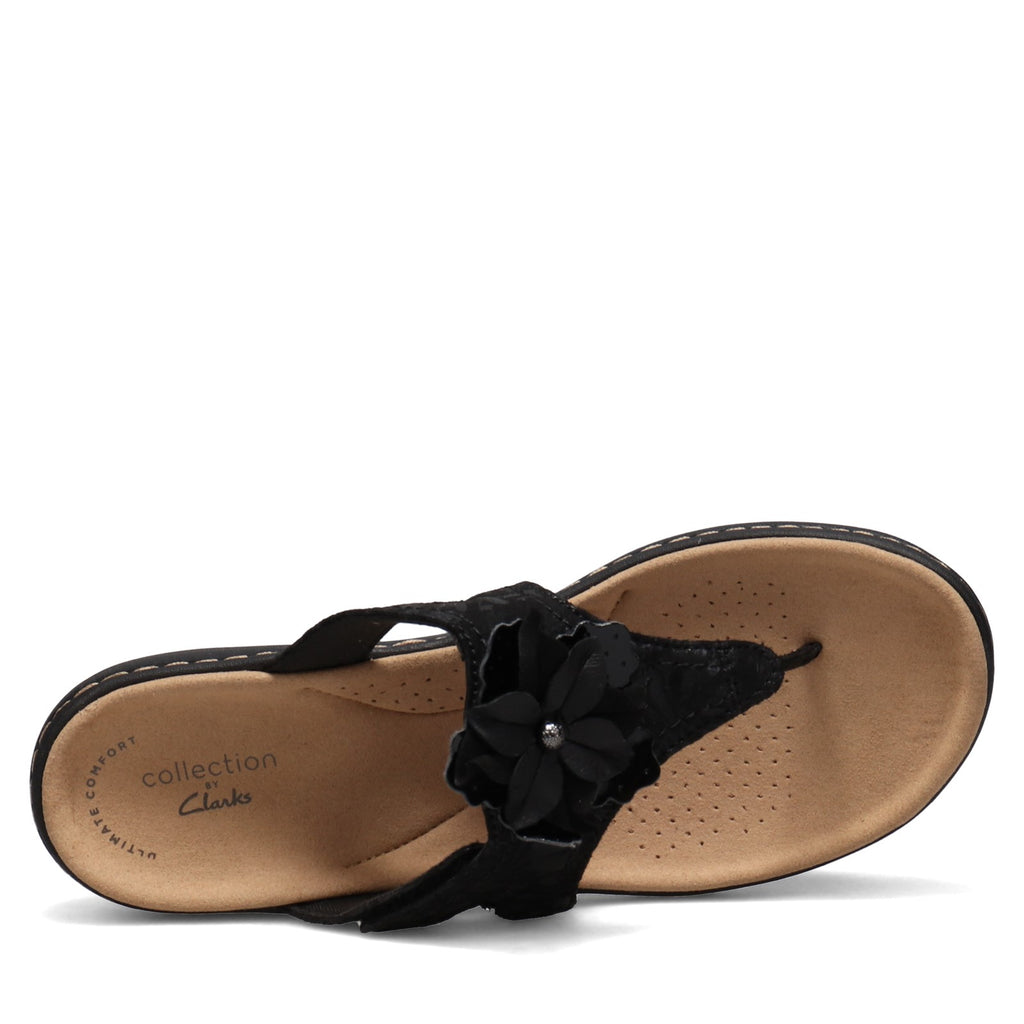 Women's Clarks Laurieann Gema Sandal BLACK 26159326