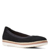 Peltz Shoes  Women's Clarks Serena Kellyn Slip-On BLACK SUEDE 26159363