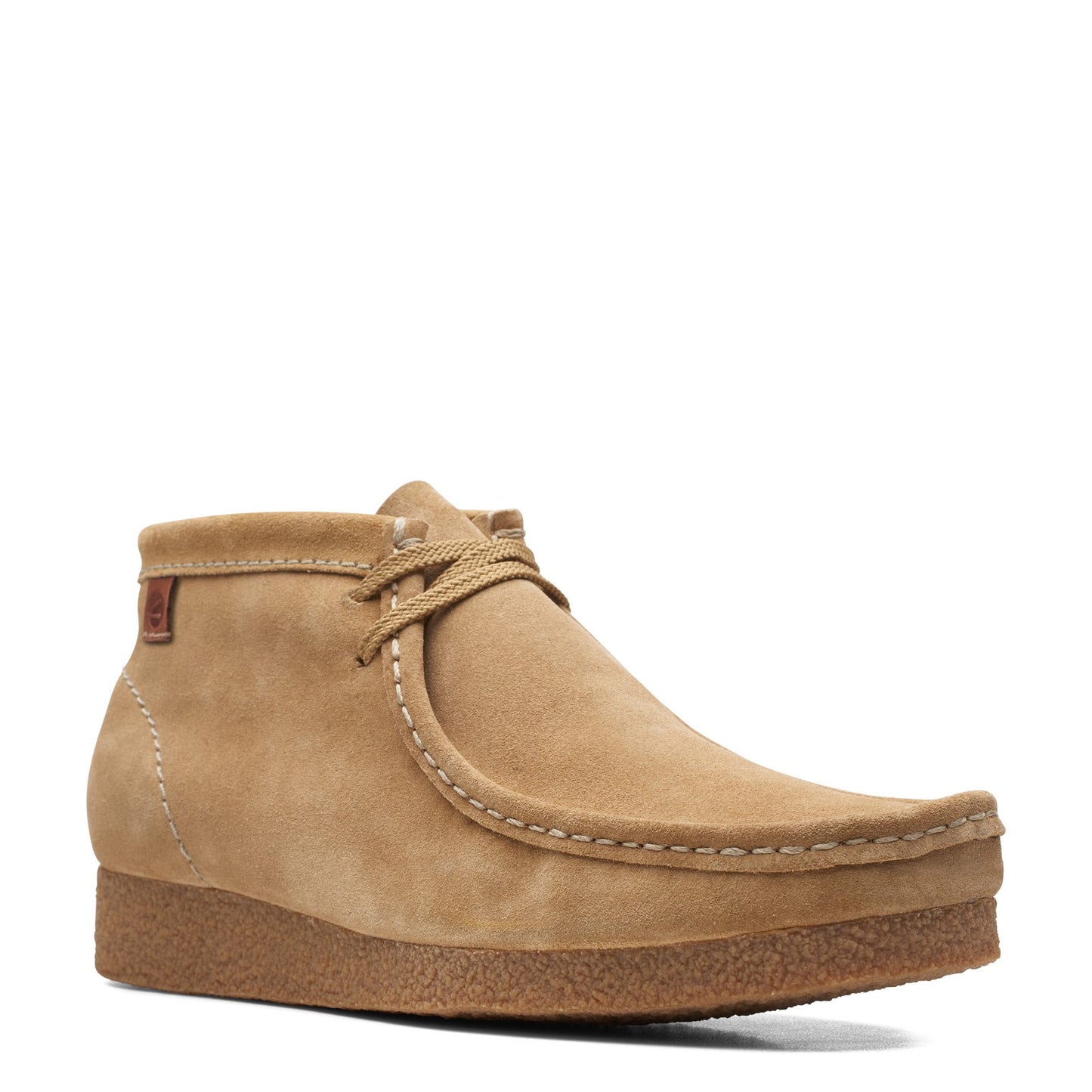 Peltz Shoes  Men's Clarks Shacre Chukka Boot DARK SAND 26159438