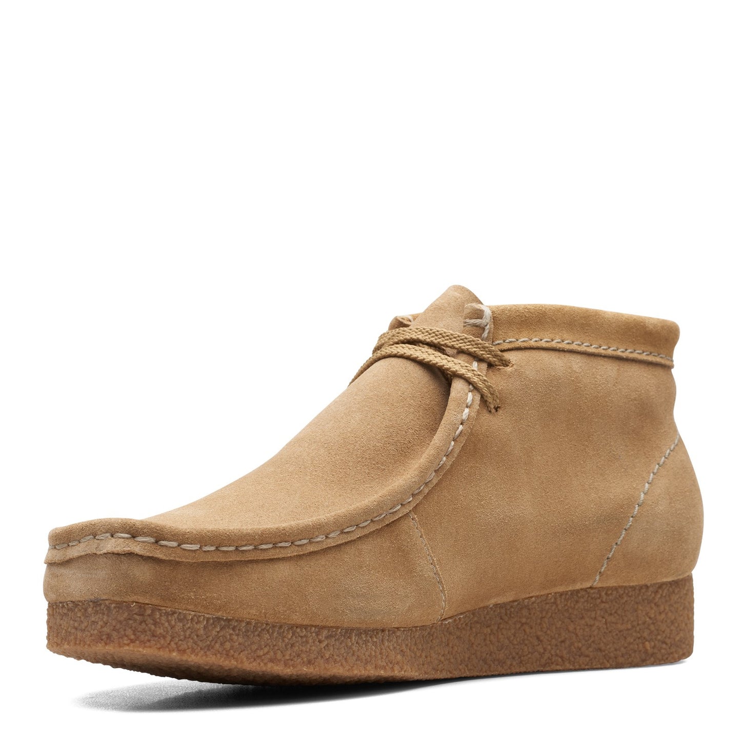 Peltz Shoes  Men's Clarks Shacre Chukka Boot DARK SAND 26159438