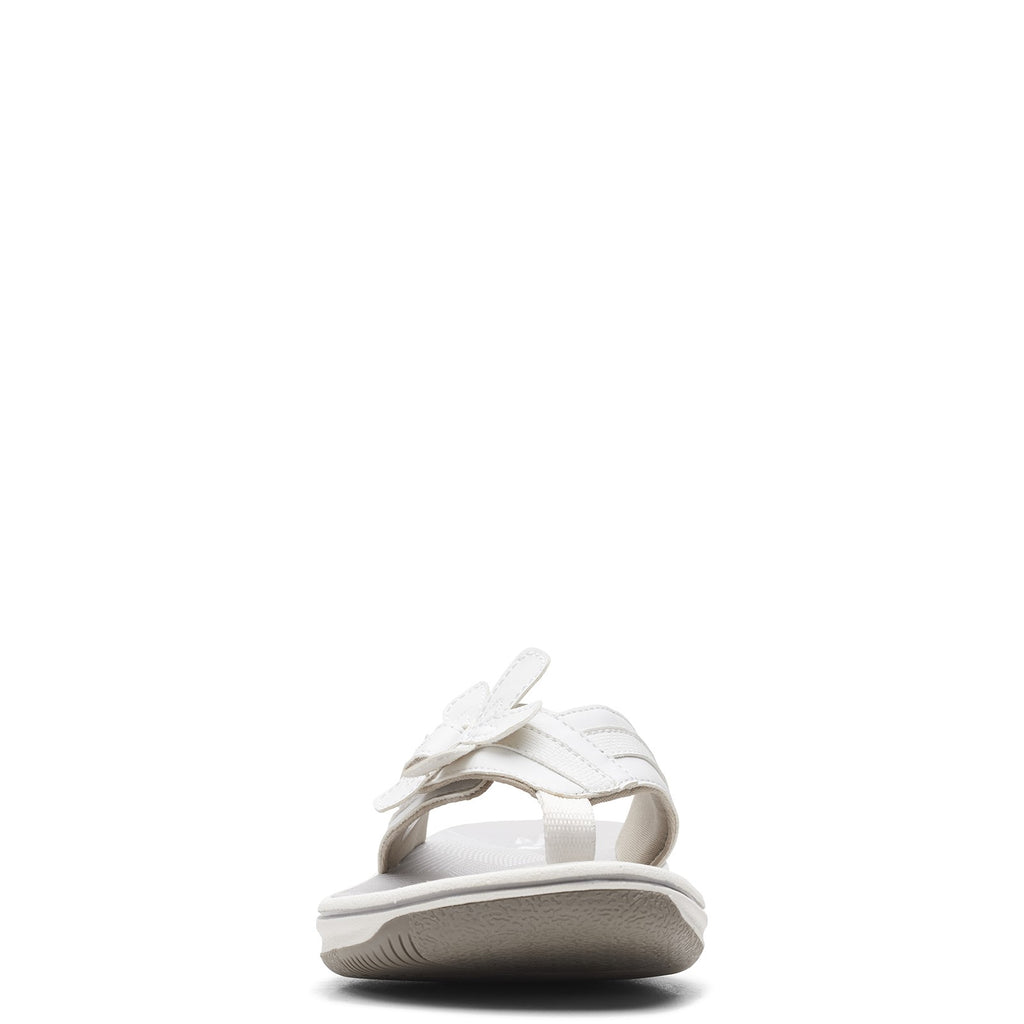 Women's Clarks Brinkley Flora Sandal WHITE 26159860
