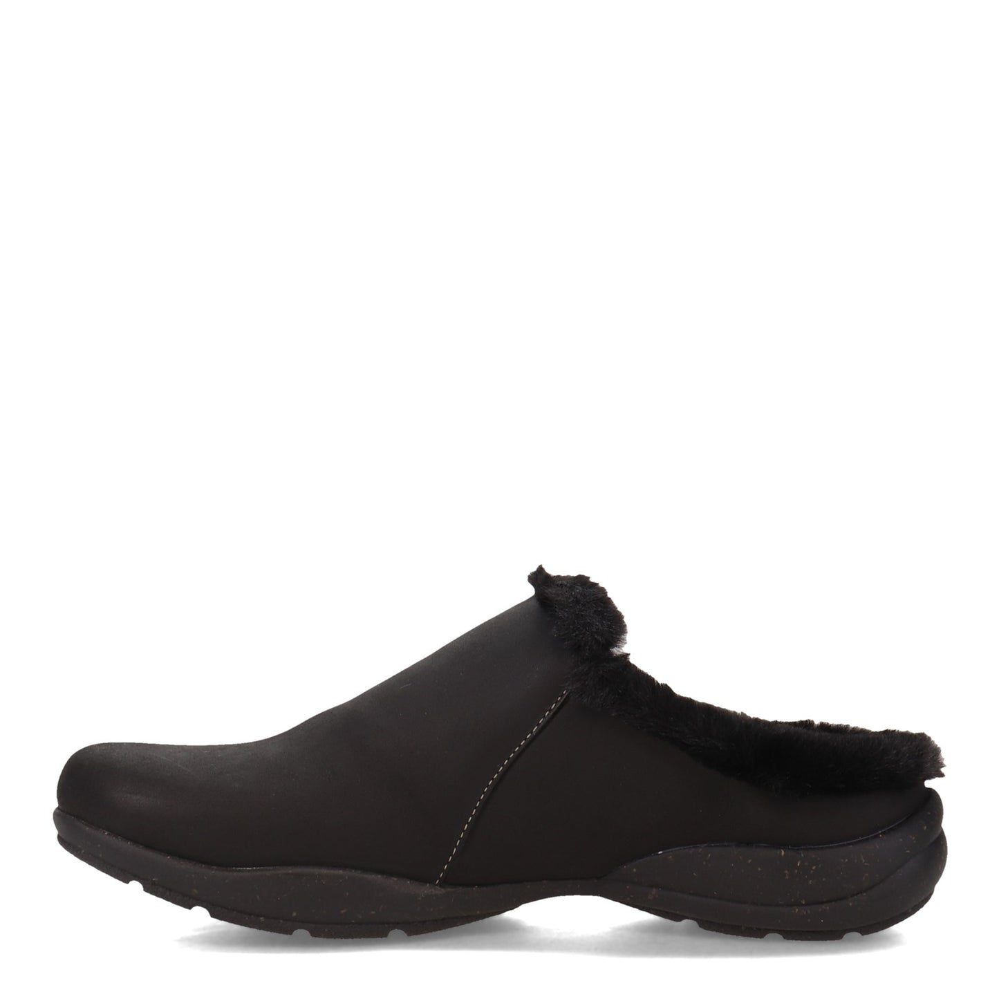 Peltz Shoes  Women's Clarks Roseville Clog BLACK 26162034