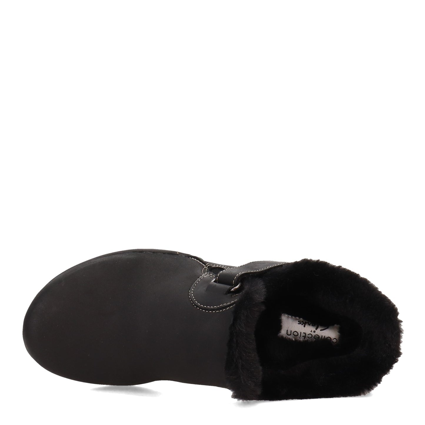 Peltz Shoes  Women's Clarks Roseville Clog BLACK 26162034