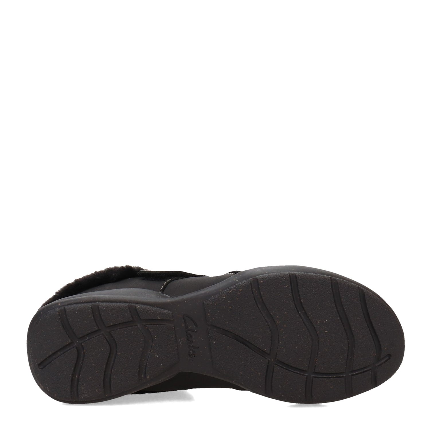 Peltz Shoes  Women's Clarks Roseville Clog BLACK 26162034