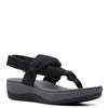 Peltz Shoes  Women's Clarks Arla Nicole Sandal BLACK 26162122