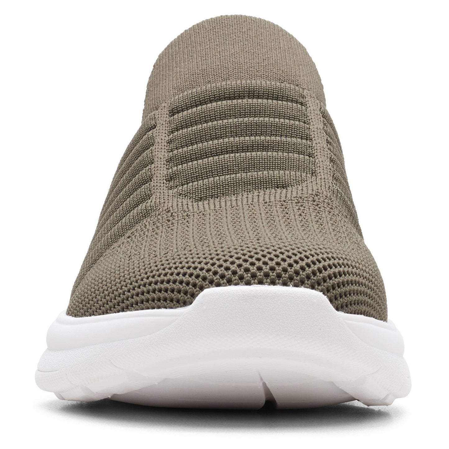 Peltz Shoes  Women's Clarks Ezera Walk Sneaker DARK OLIVE 26163025