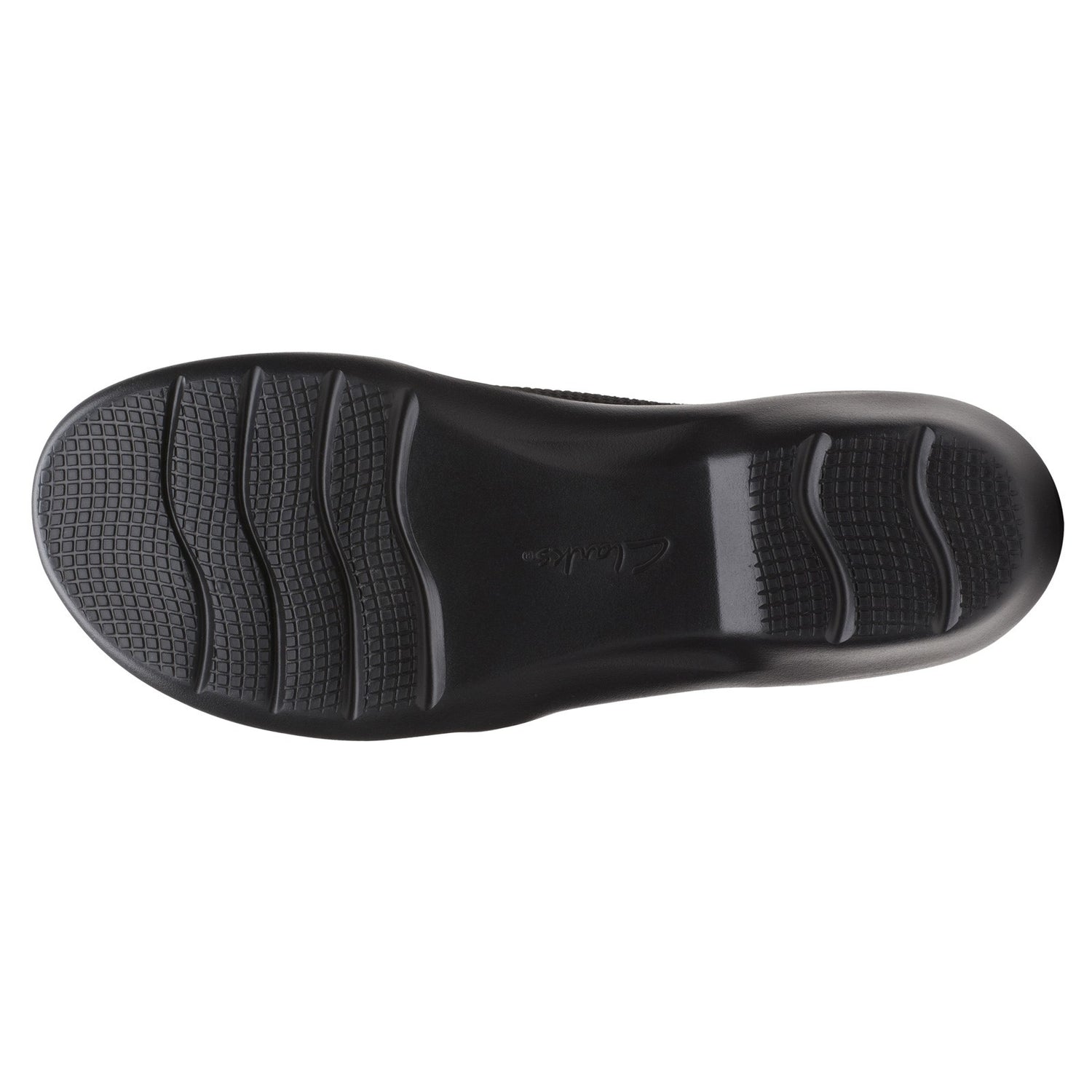Peltz Shoes  Women's Clarks Sashlyn Style Slip-On BLACK 26163135