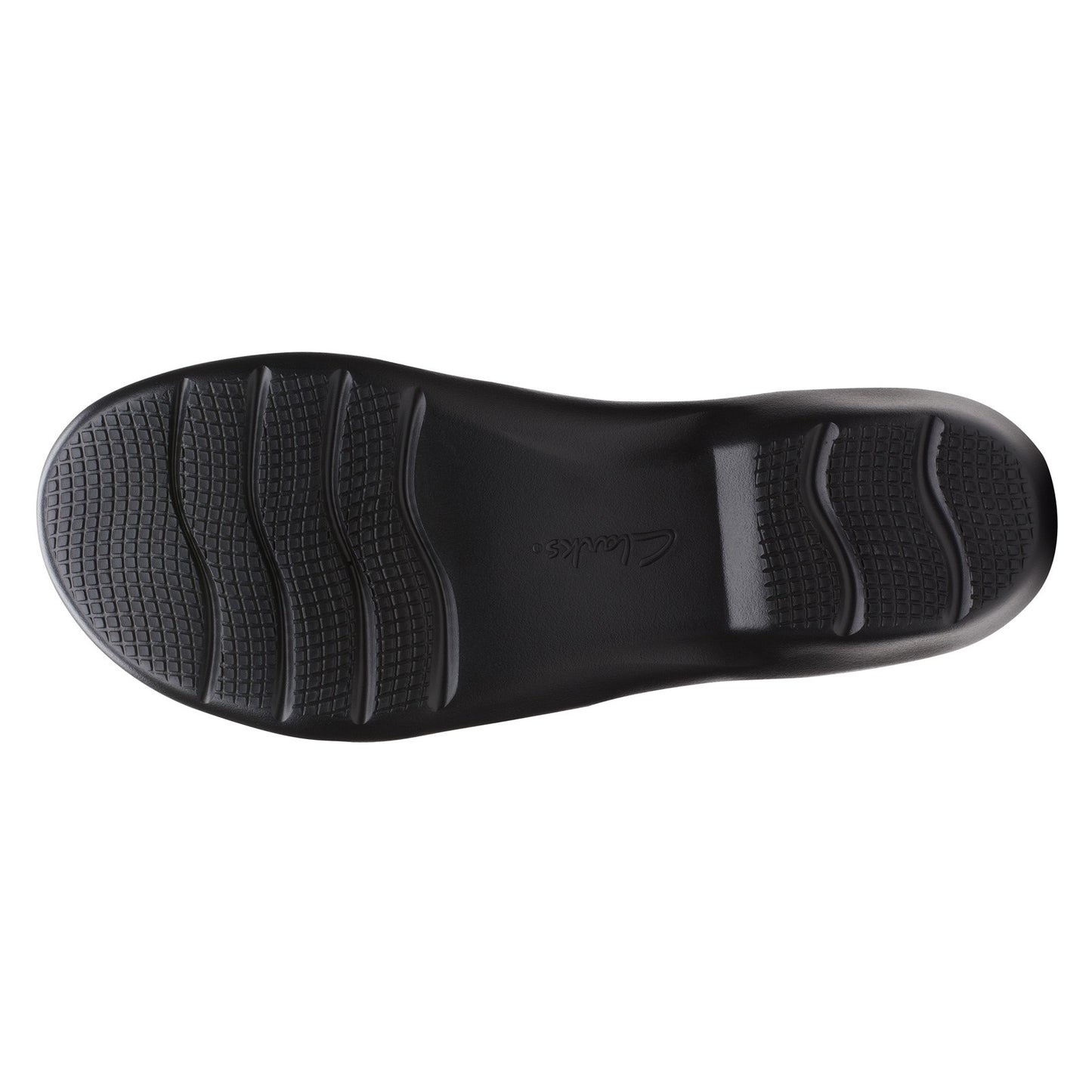 Peltz Shoes  Women's Clarks Sashlyn Edge Slip-On BLACK 26163200