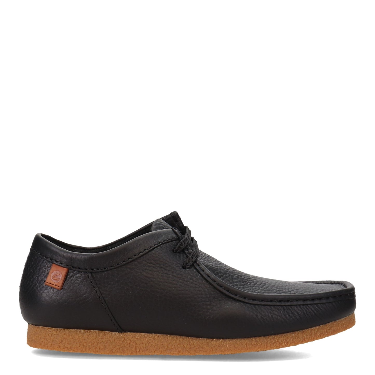 Peltz Shoes  Men's Clarks Shacre II Run Shoe BLACK LEATHER 26163598