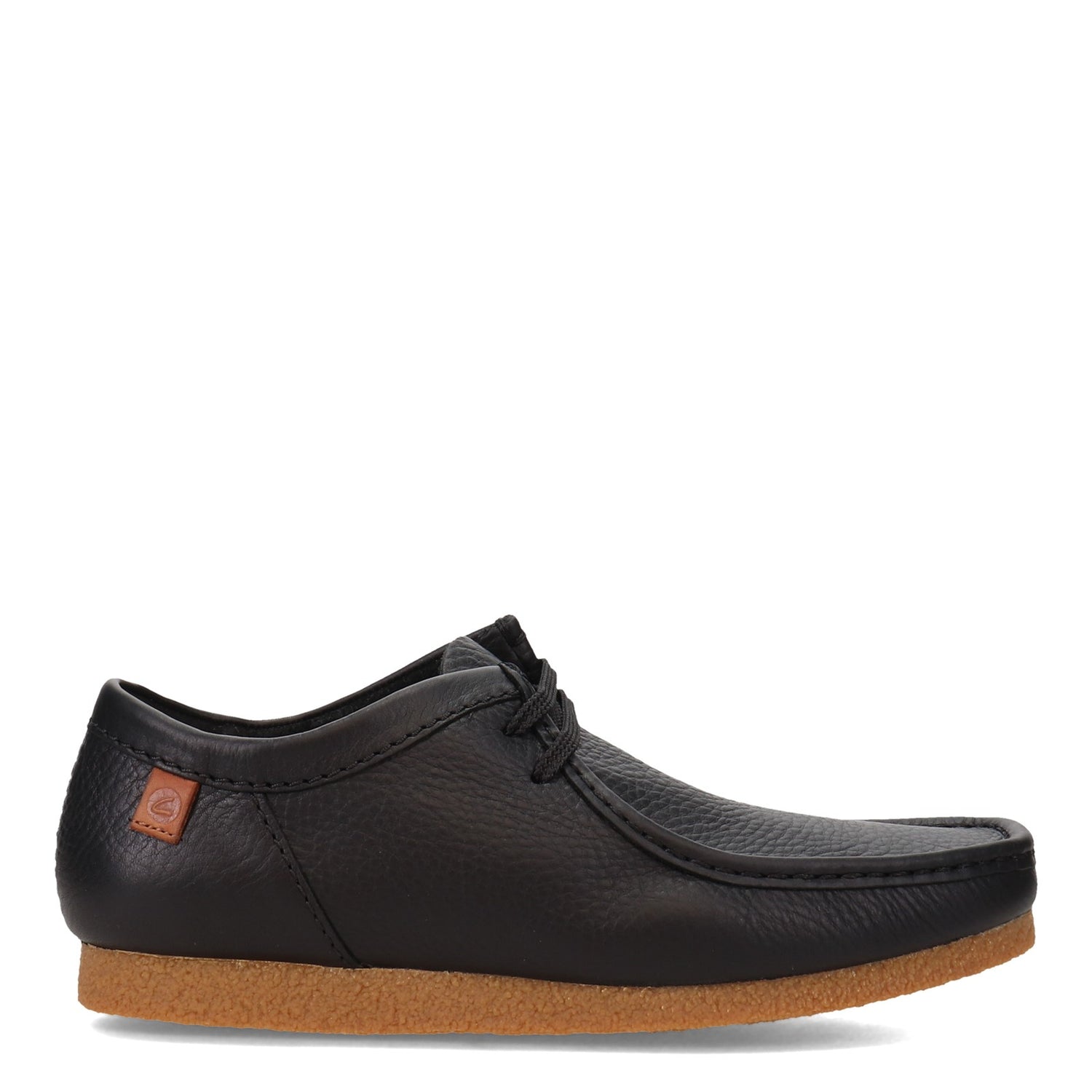 Peltz Shoes  Men's Clarks Shacre II Run Shoe BLACK LEATHER 26163598