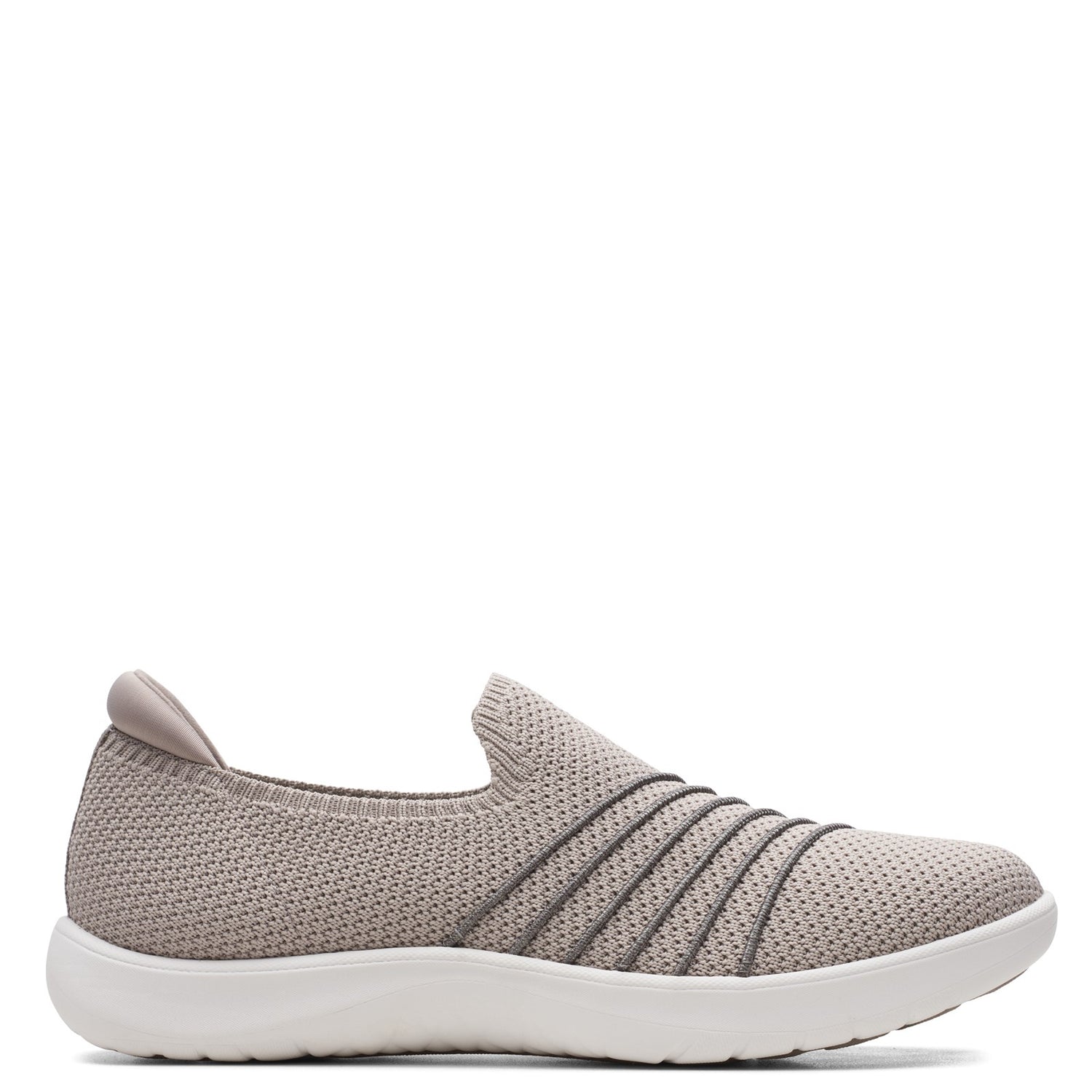 Peltz Shoes  Women's Clarks Adella Step Slip-On STONE 26164150