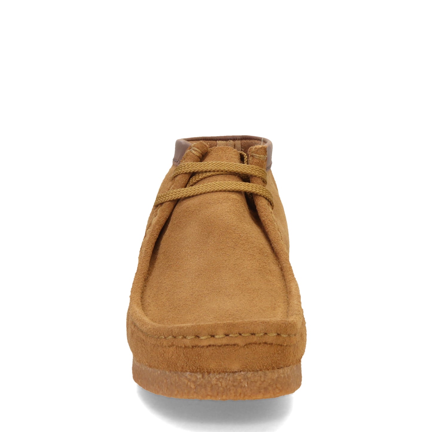 Peltz Shoes  Men's Clarks Shacre Boot Wheat Suede 26164178
