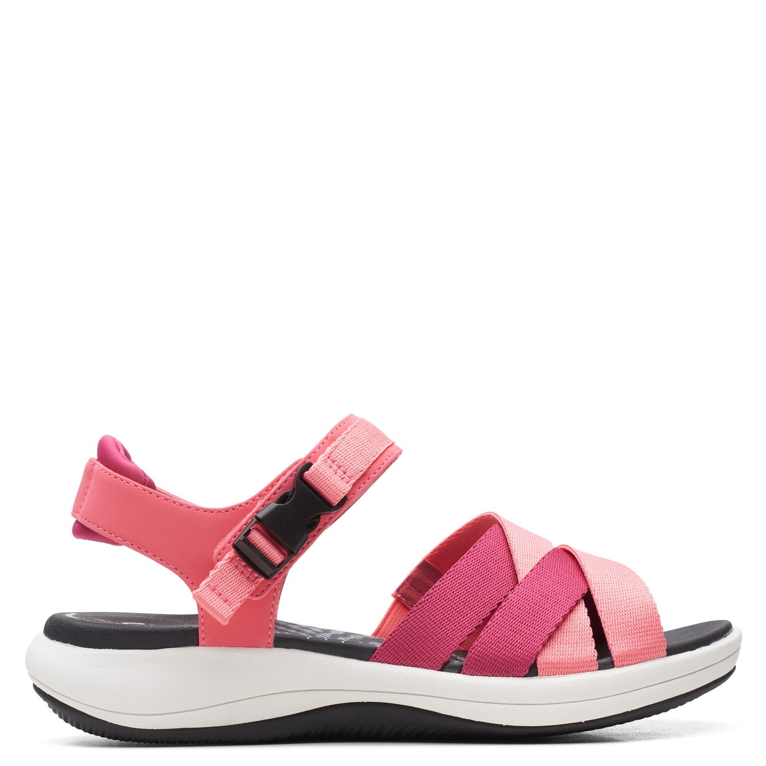 Peltz Shoes  Women's Clarks Mira Tide Sandal CORAL 26164566