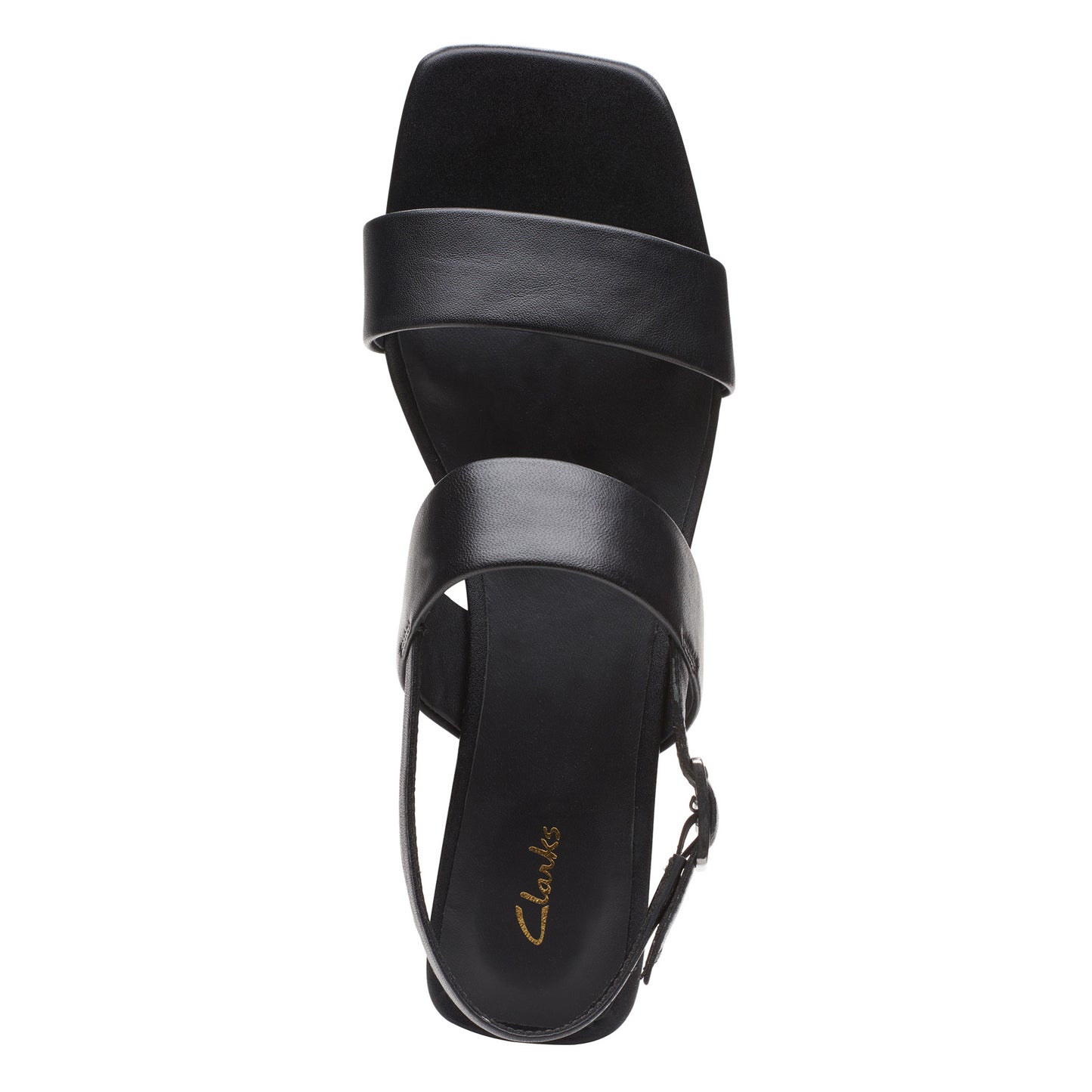 Peltz Shoes  Women's Clarks Seren 25 Strap Sandal black 26164896