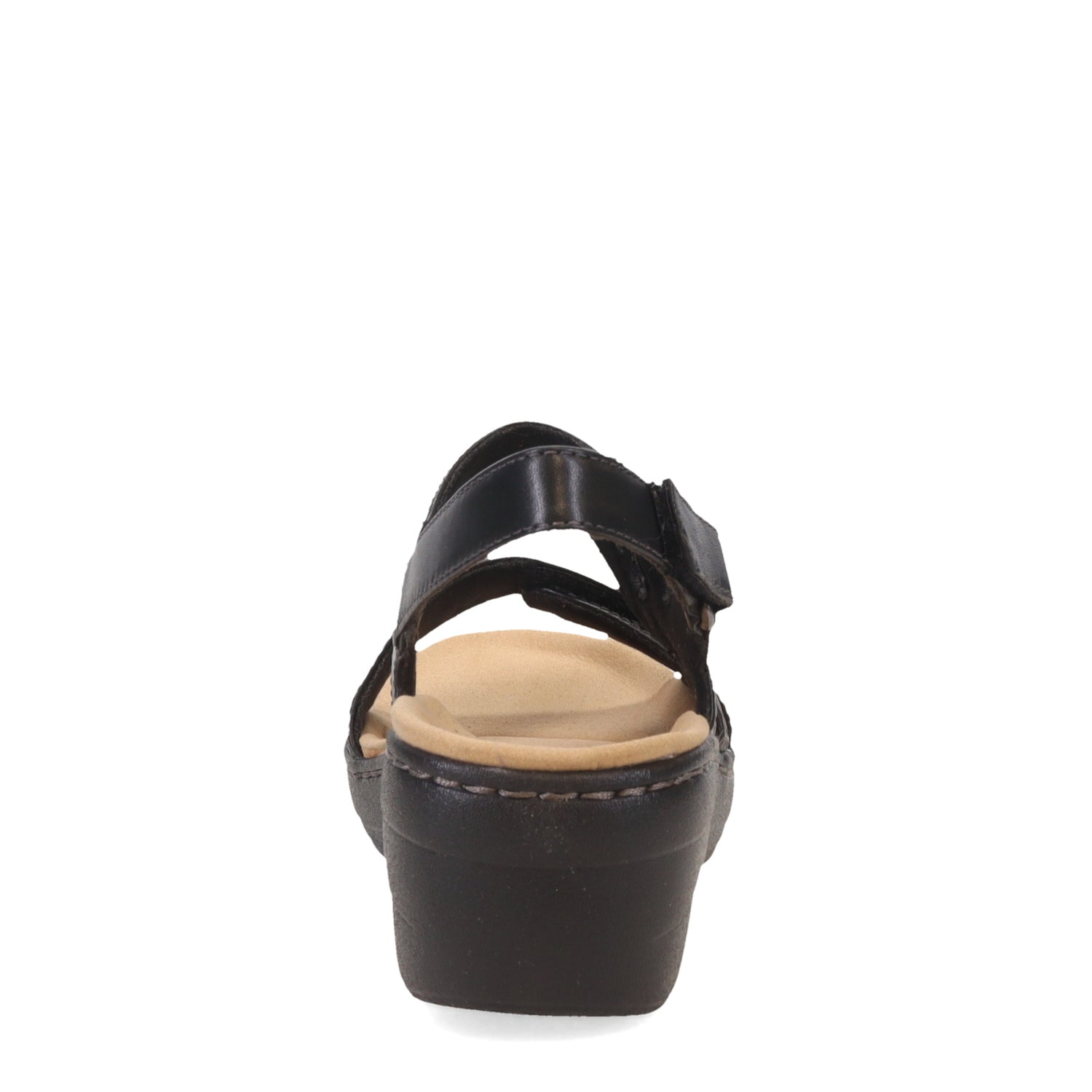 Peltz Shoes  Women's Clarks Merliah Opal Sandal BLACK 26164959