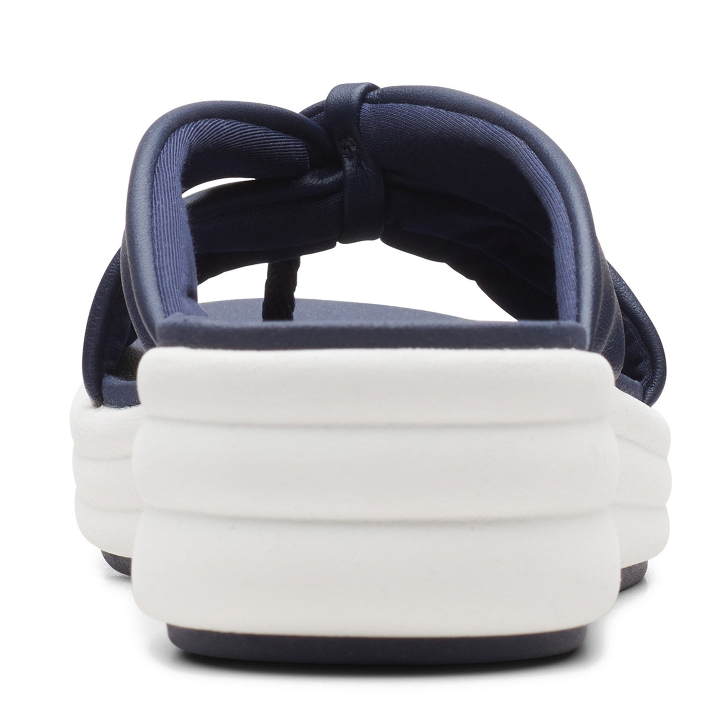 Peltz Shoes  Women's Clarks Drift Ave Sandal NAVY 26165087