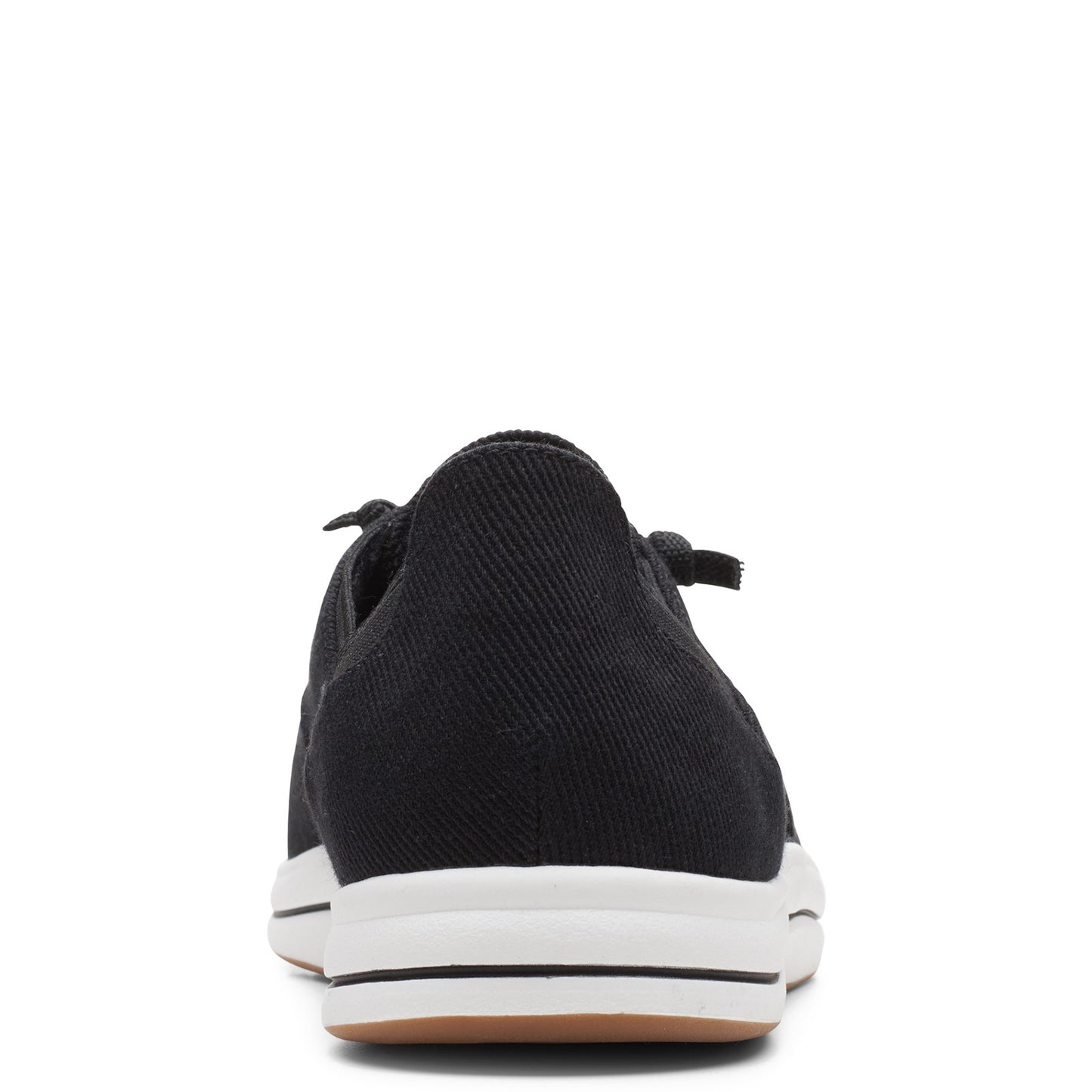 Peltz Shoes  Women's Clarks Breeze Ave Sneaker BLACK 26165088