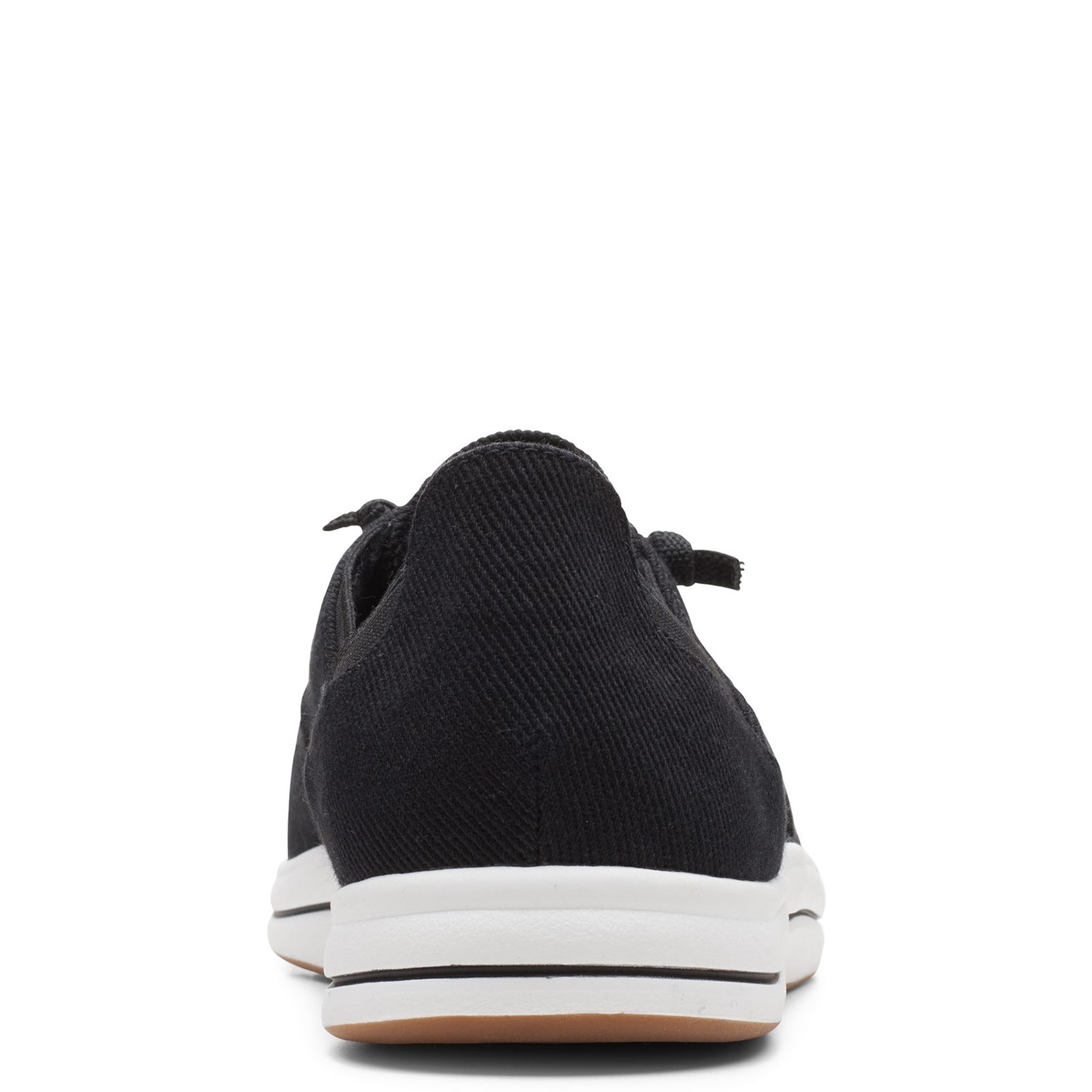 Peltz Shoes  Women's Clarks Breeze Ave Sneaker BLACK 26165088